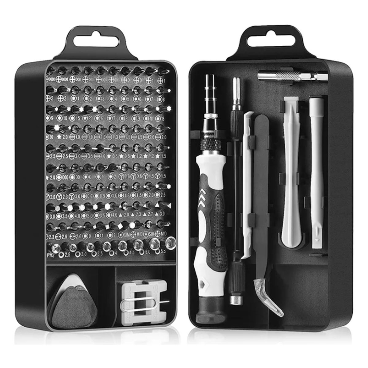 GENERICO - Kit Desatornillador Herramientas 115 Pcs Multifunción Torx
