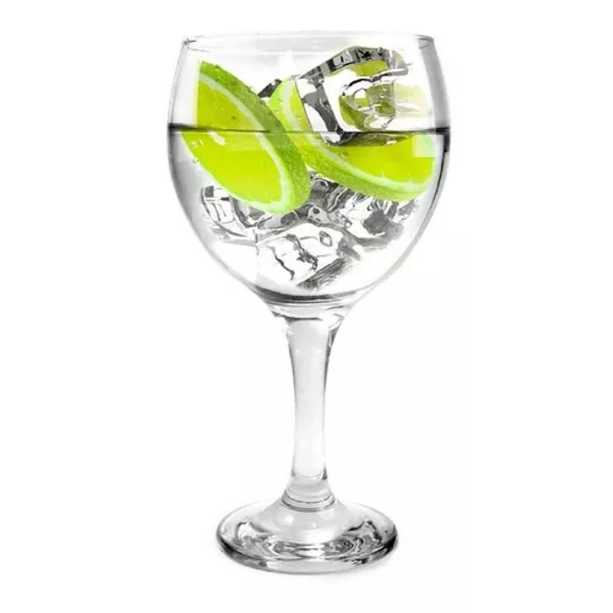 GENERICO - Set de 6 copas balón para gin tonic 600 ml Nadir color cristal