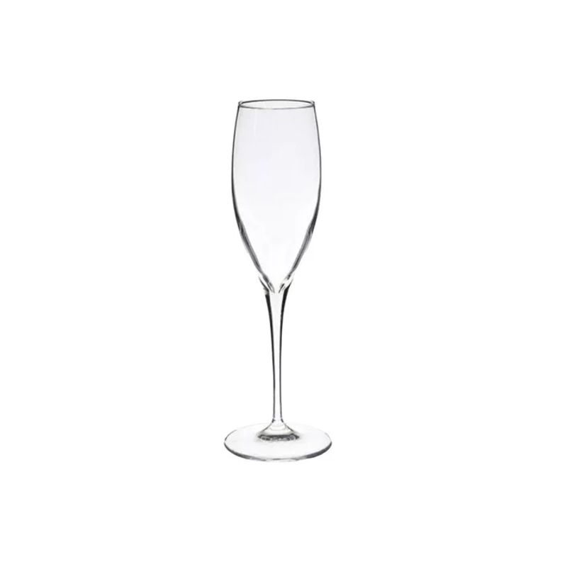 GENERICO - Set de 6 Copas Champagne Cristal Premium Bormioli Italia 250ml