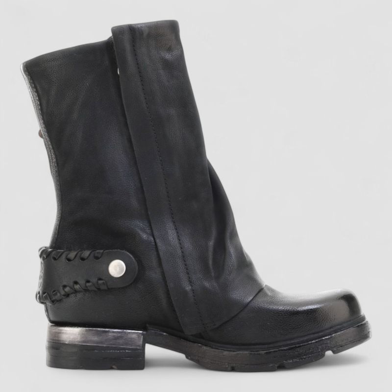 AS 98 - BOTIN MUJER AVENAL NEGRO AS98