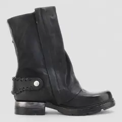 AS 98 - BOTIN MUJER AVENAL NEGRO AS98