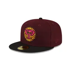 NEW ERA - Gorra 59Fifty Oakland Athletics MLB Drop Dark Purple