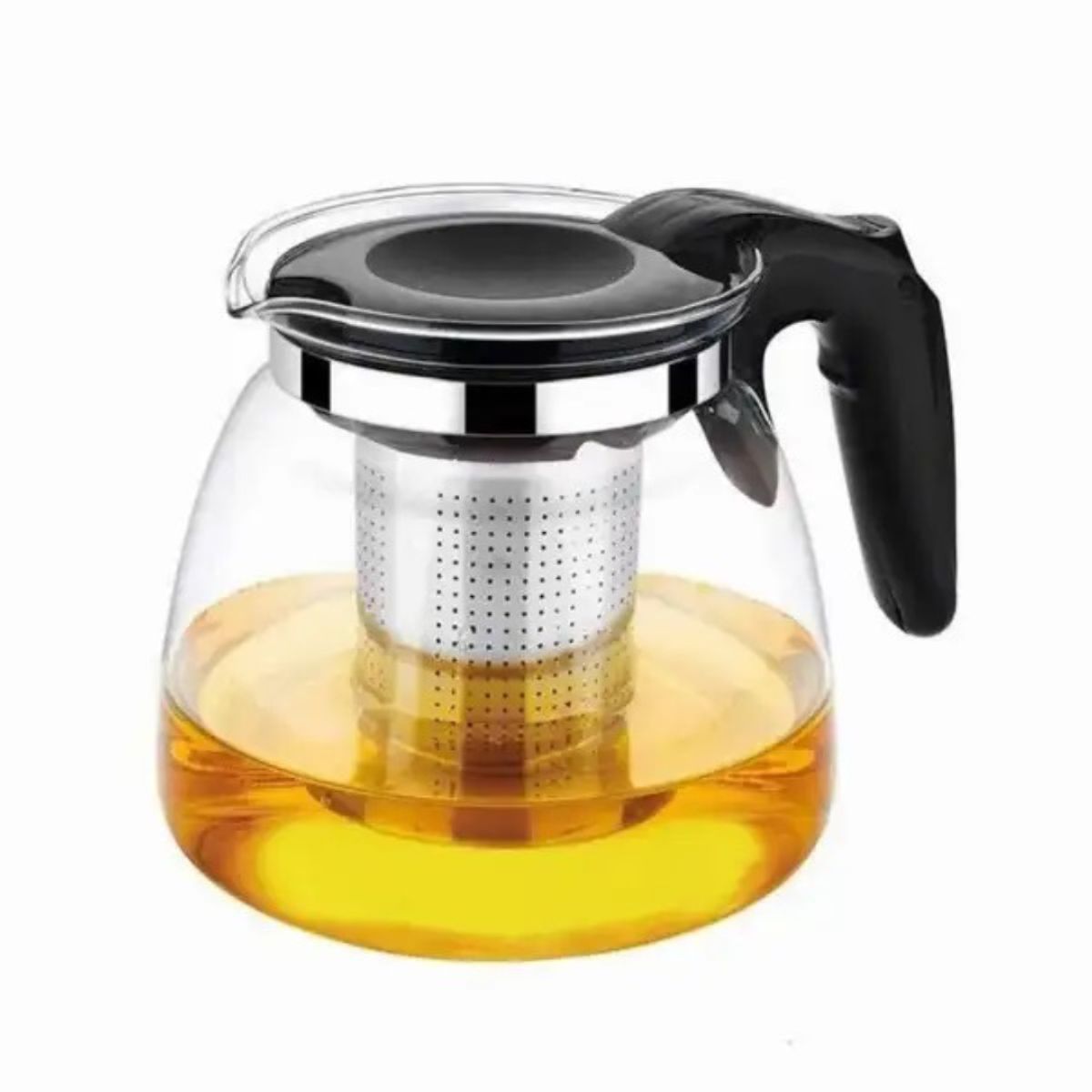 GENERICO - Tetera de Vidrio con Infusor de Acero Inoxidable – 900 ml