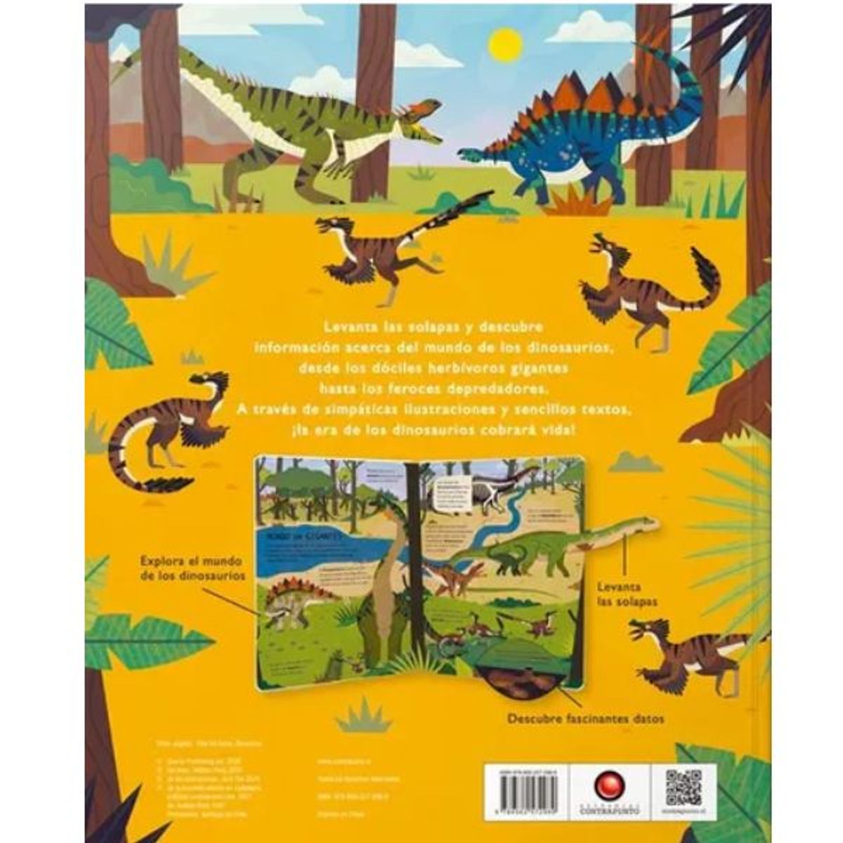 CONTRAPUNTO - Libro 50 Curiosidades Sobre Los Dinosaurios