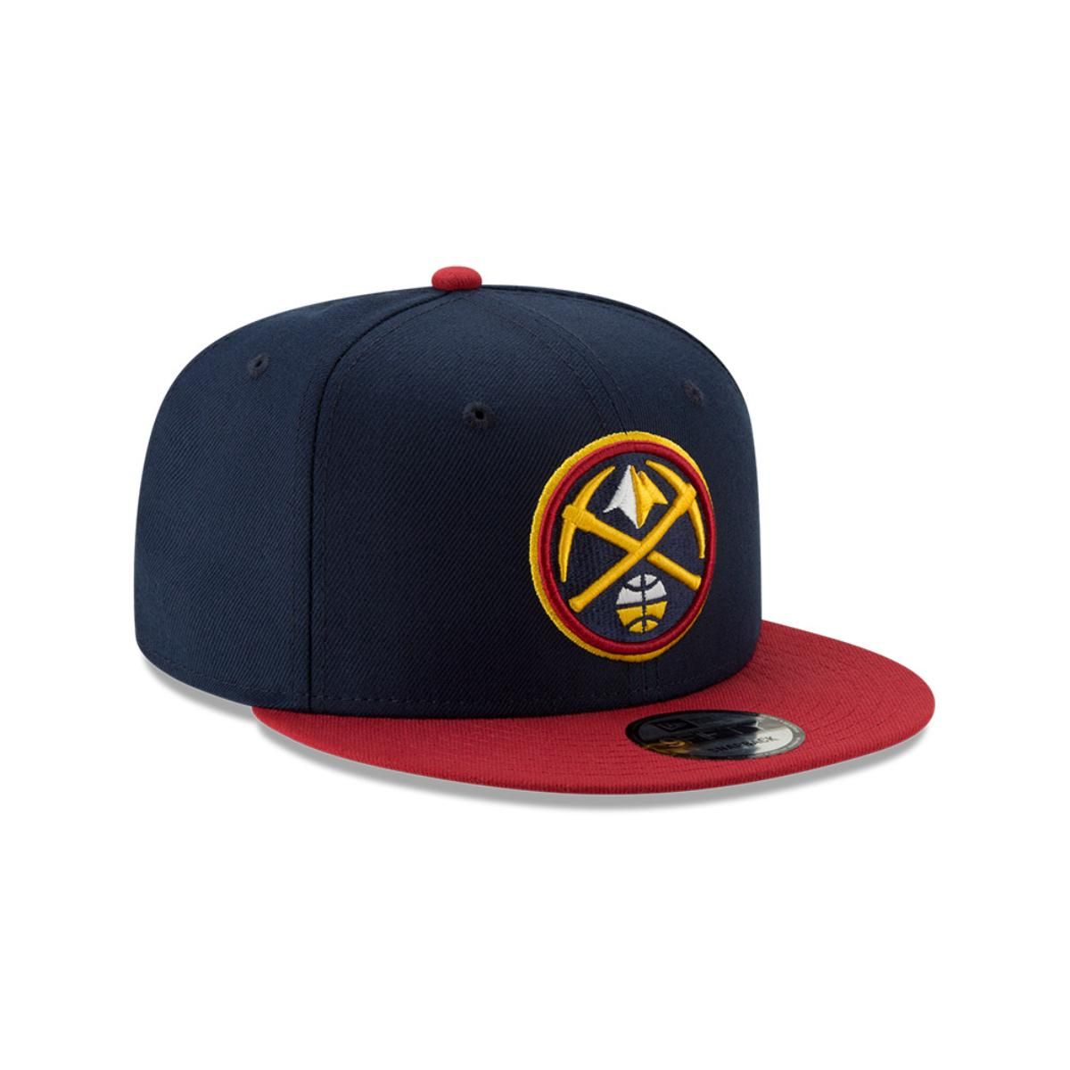 NEW ERA - Gorra 9Fifty Denver Nuggets NBA  Clásicos Dark Blue