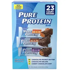 PURE PROTEIN - Barritas Proteína Variedades 23 x 50 g