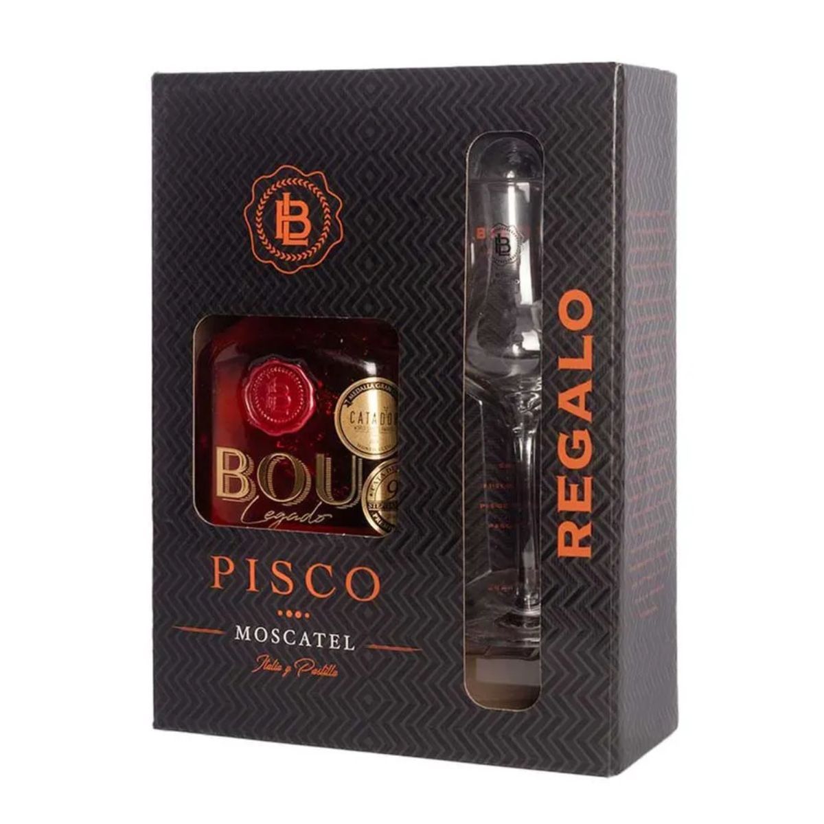 BOU - Gran Pisco Bou Legado Selección del destilador 46° premium