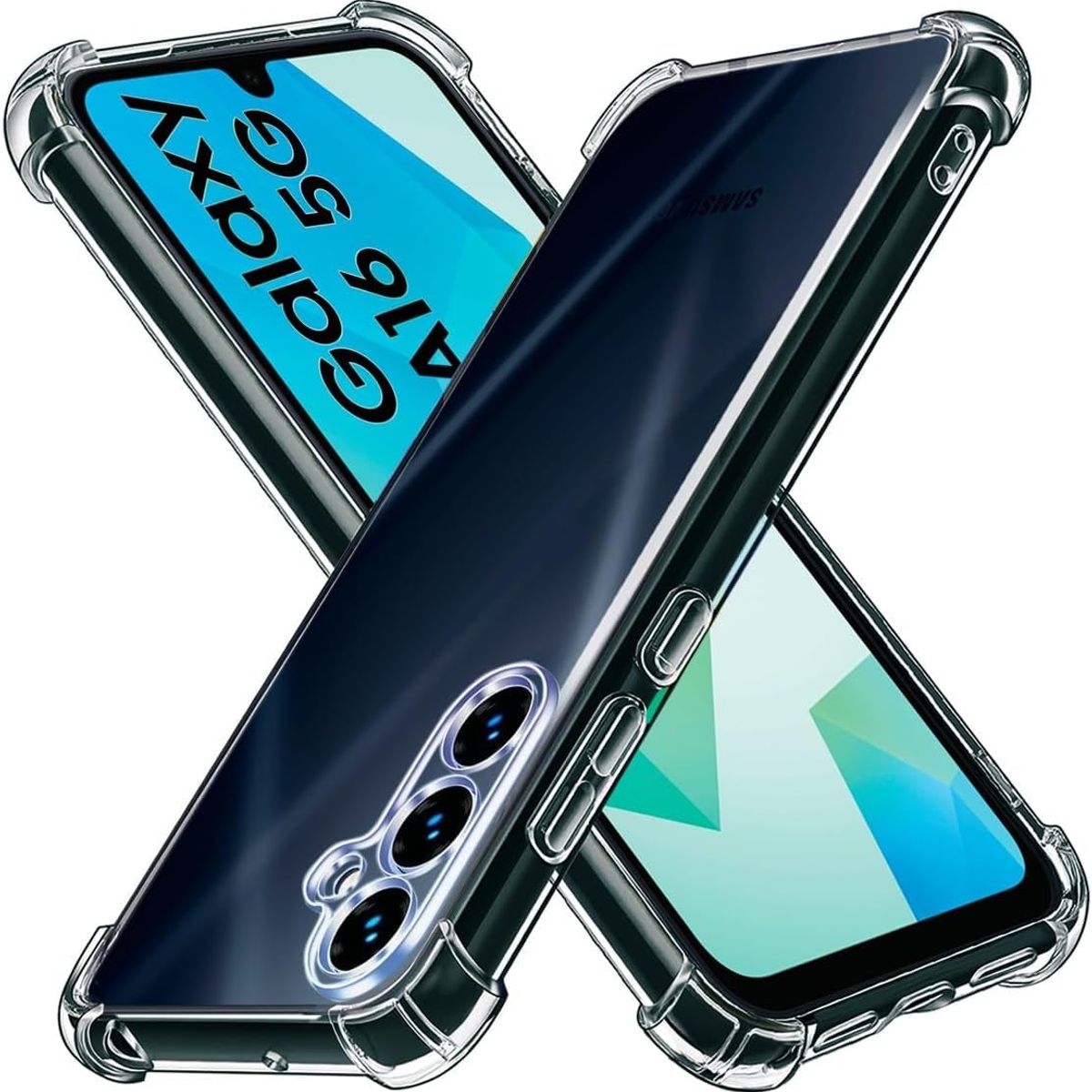 GENERICO - FUNDA TRANSPARENTE PARA GALAXY A16 4G  5G ESQUINAS REFORZADAS