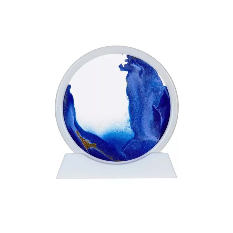 GENERICO - Decoración Arte de Arena Anti Estrés Sensorial Paisaje Azul