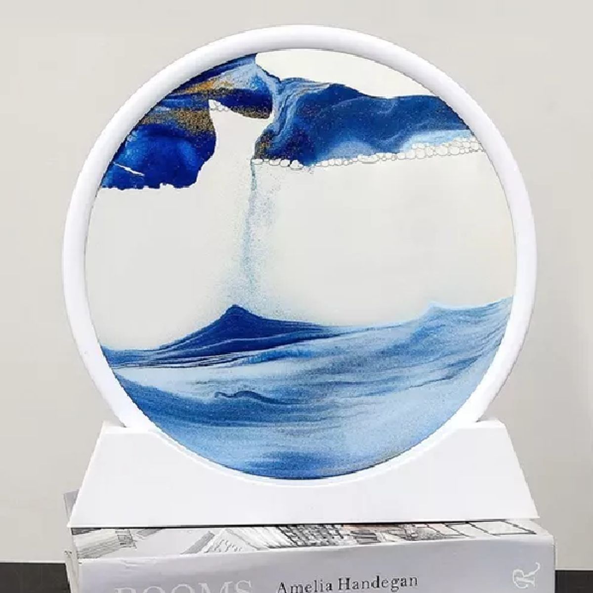 GENERICO - Decoración Arte de Arena Anti Estrés Sensorial Paisaje Azul