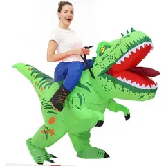 GENERICO - Disfraz Dinosaurio Inflable Adulto 160-180cm