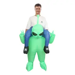 GENERICO - Disfraz Marciano Inflable Adulto 160-180cm