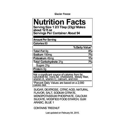 Imagen 2 del producto Bebida Isotónica En Polvo Glacier Freeze 2,17 Kg