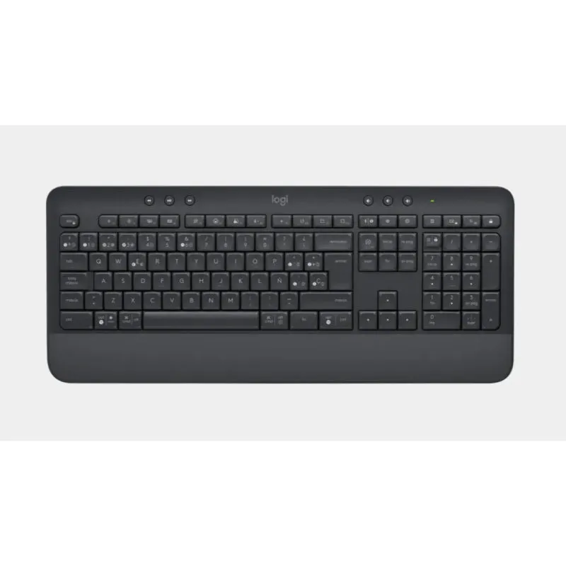 LOGITECH - Logitech teclado K650 Wireless Bluetooth Graphite Español