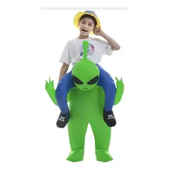 GENERICO - Disfraz Marciano Inflable Niño 120-150cm