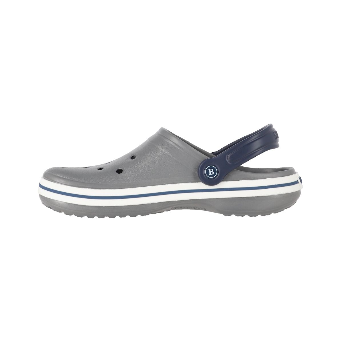 BAMERS - Zuecos Hombre Bamers Airline Grises