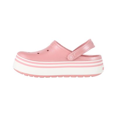 Imagen 2 del producto Zuecos Plataforma Niñas Airline Rosado Metálico