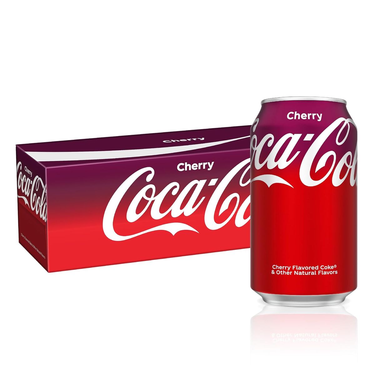 COCA COLA - Bebidas Cherry Lata Coca-Cola 12 x 355 ml Kiosclub