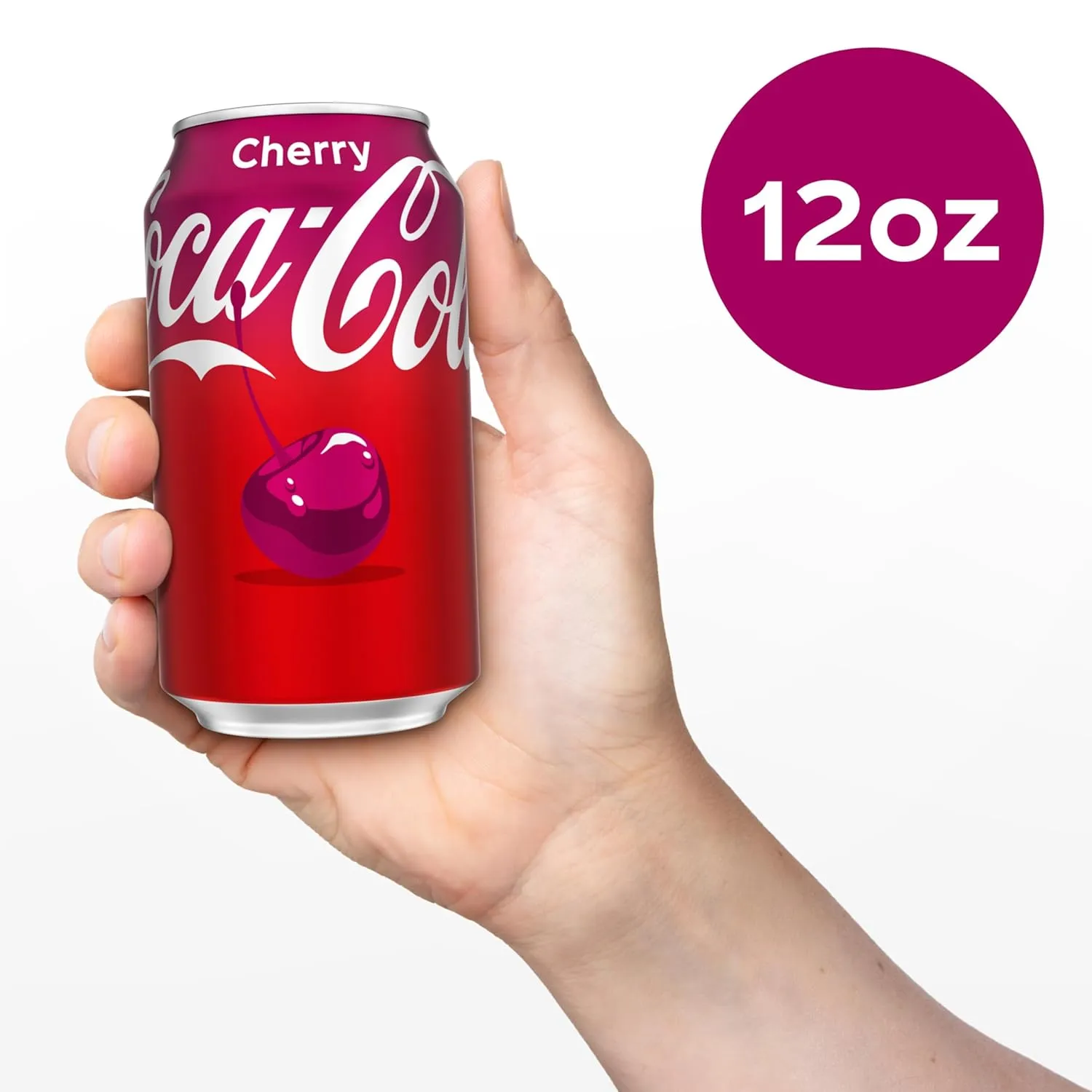 COCA COLA Bebidas Cherry Lata Coca-Cola 12 x 355 ml Kiosclub