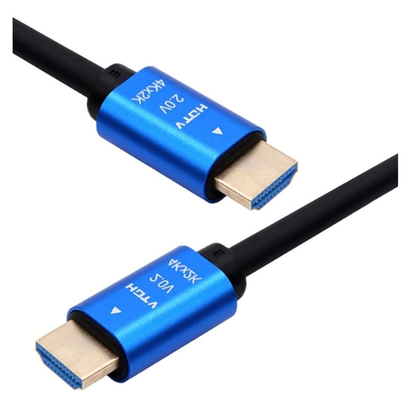 PREMIUM - CABLE HDMI 2.0 4K 20MTS. M/M, CONEC. BAÑO ORO. PREMIUM