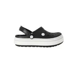 BAMERS - Zuecos Plataforma Mujer Airline Negros