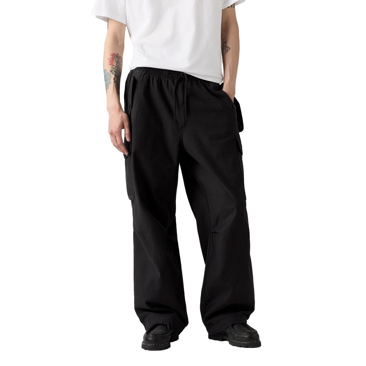 LEVIS - Jeans Hombre Baggy Field Cargo Negro Levis