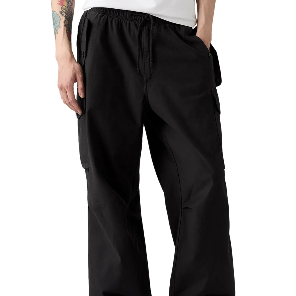 LEVIS - Jeans Hombre Baggy Field Cargo Negro Levis