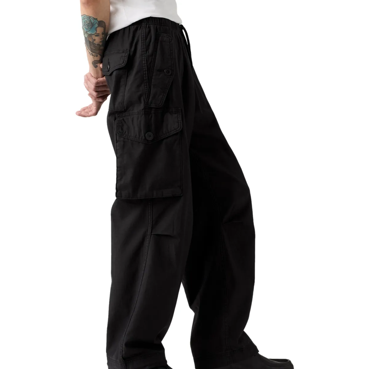 LEVIS - Jeans Hombre Baggy Field Cargo Negro Levis