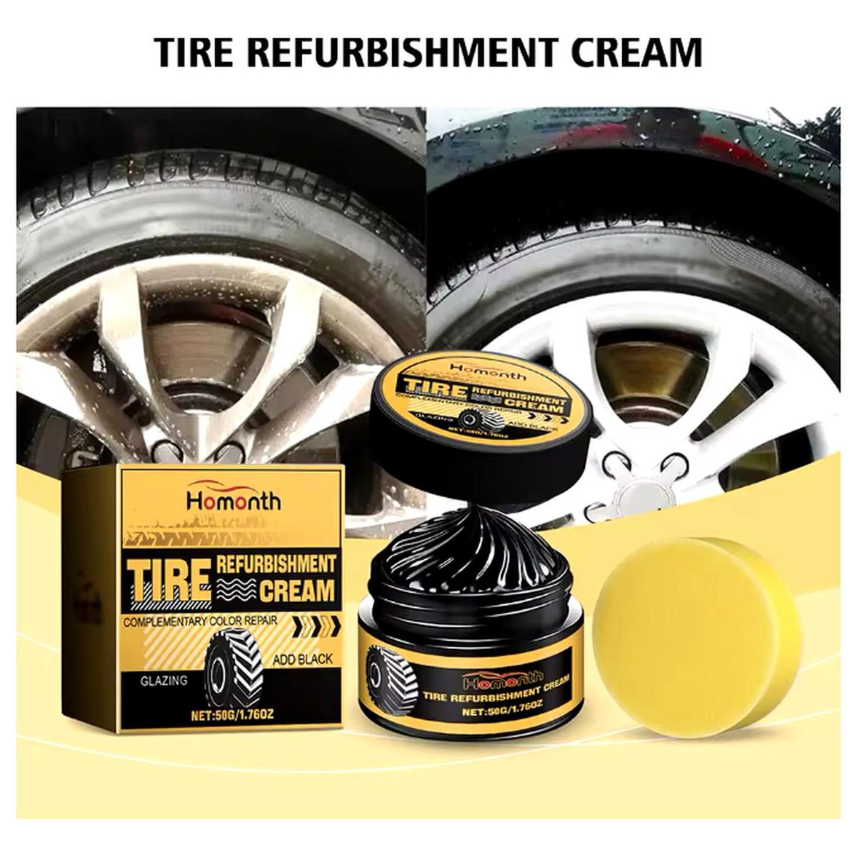 GENERICO - Renovador Sellador Neumaticos Hidrofobico