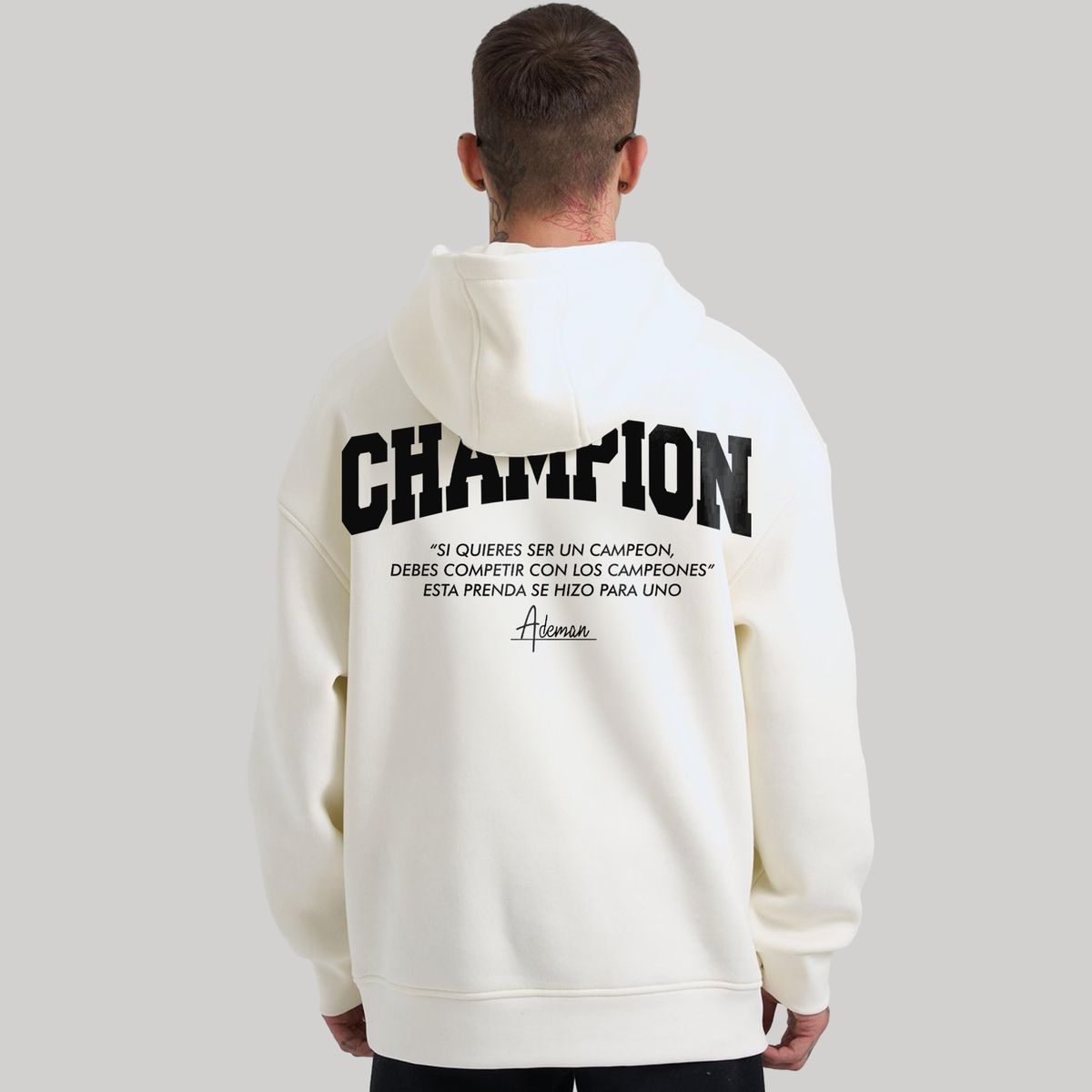 ADEMAN - Poleron OversizeEdition Limitada