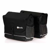 ALFORJA DOBLE URBANA NEGRA