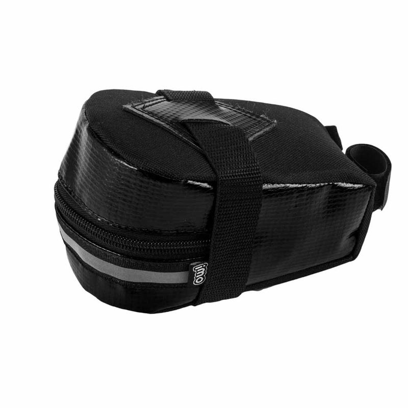 ONWHEELS - BOLSO BICICLETA SILLÍN  IMPERMEABLE NEGRO