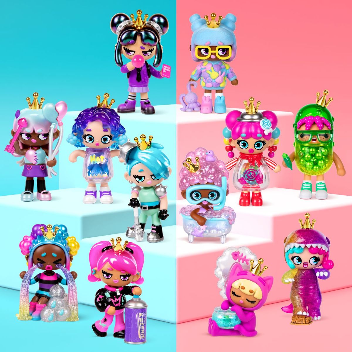 BOING TOYS - Muñecas Sorpresas Xox Kweenie Serie Fearless