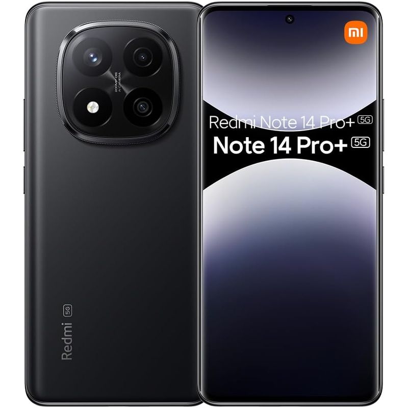 XIAOMI - Xiaomi Redmi Note 14 Pro Plus 5G 12GB RAM+ 512GB -Negro