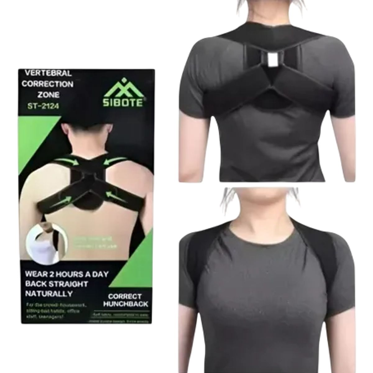 GENERICO - Faja Correctora De Postura Espalda