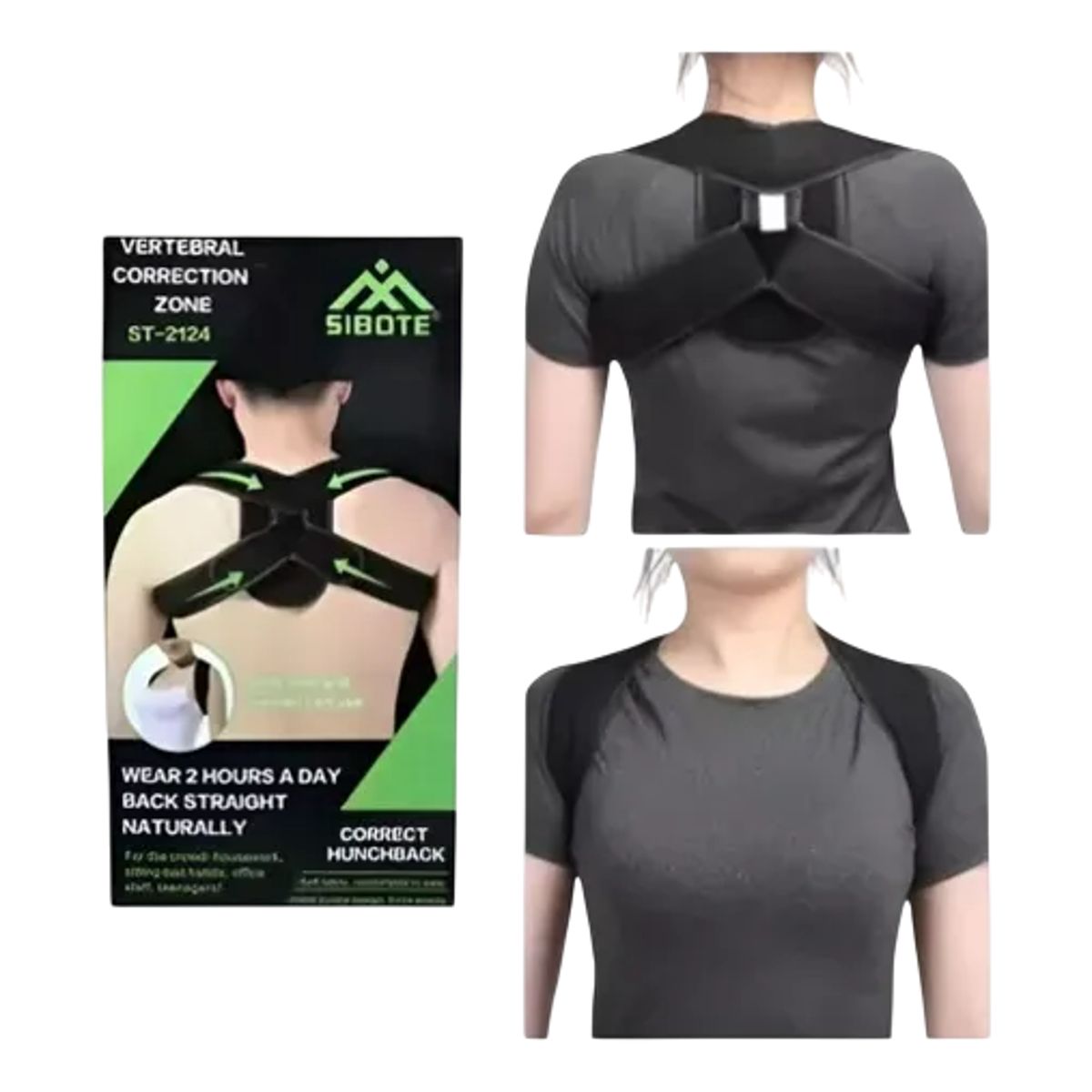 GENERICO - Faja Correctora De Postura Espalda