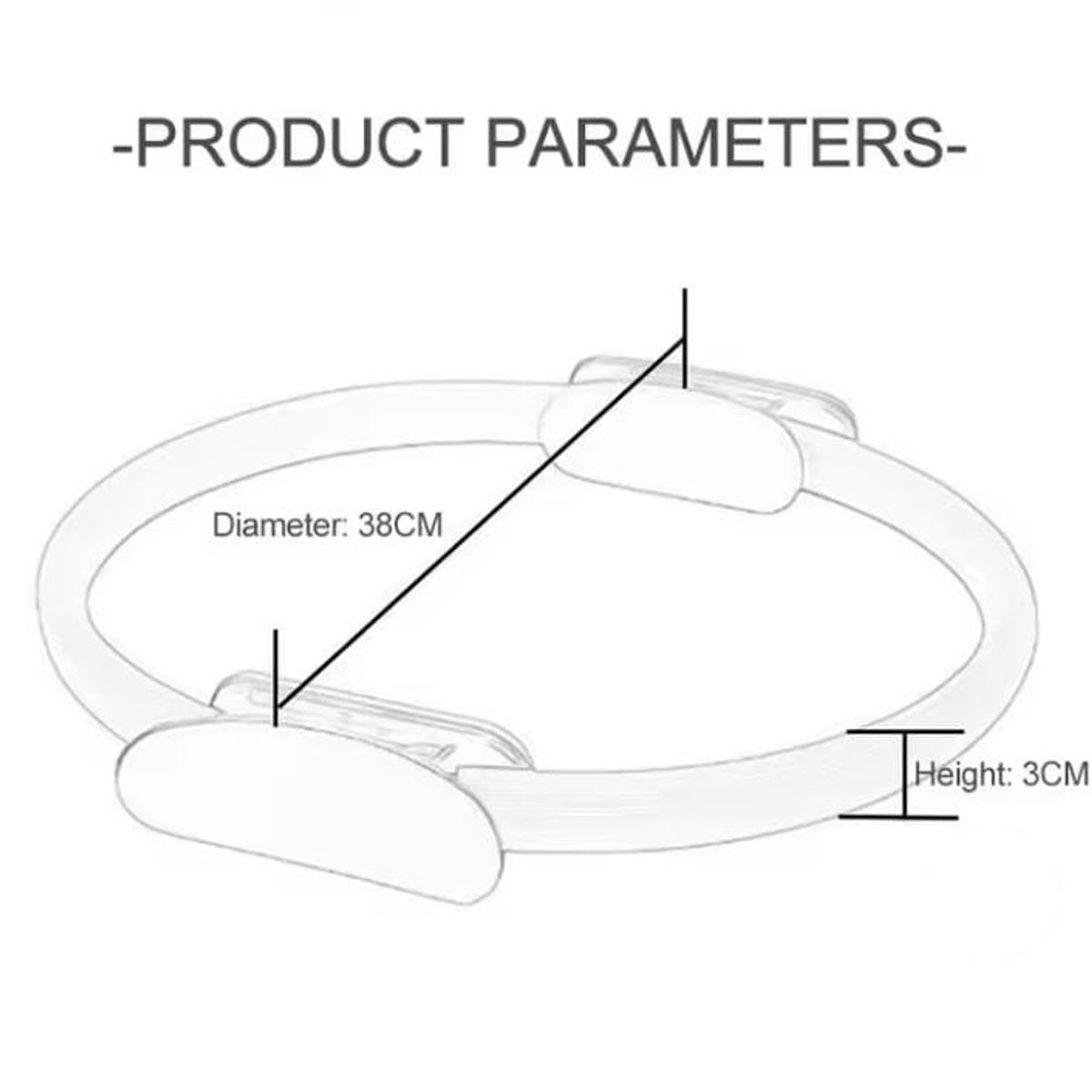 ORCUS - Aro de pilates yoga fitness entrenamiento