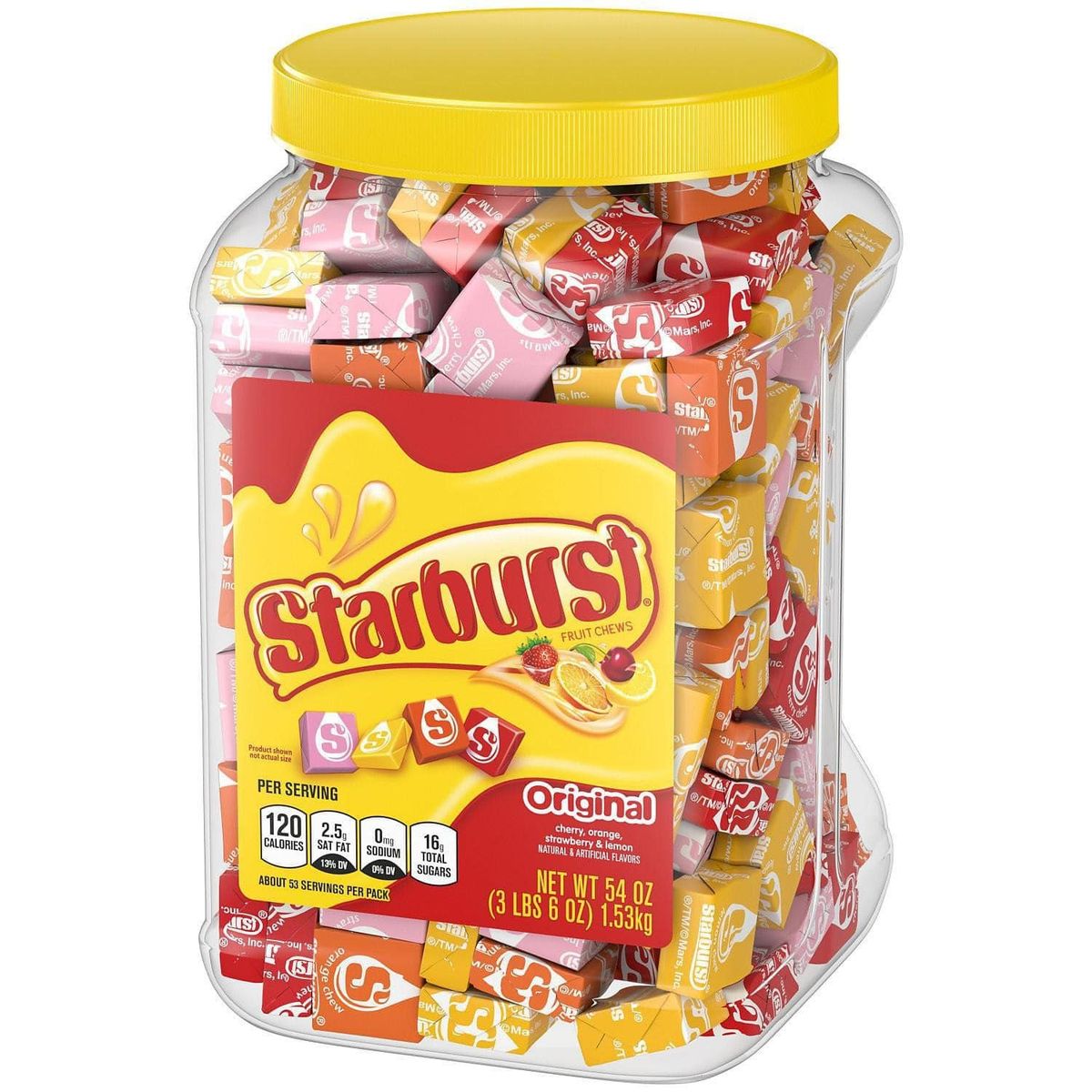 STARBUST - Starburst Original Cherry Orange Strawberry & Lemon 153kg