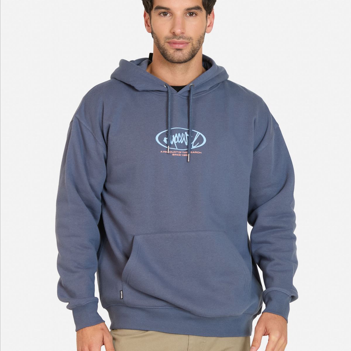 RIP CURL - Poleron Canguro Breaker Azul Hombre Rip Curl - Azul