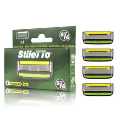 STILETTO - STILETTO® REPUESTO 6 HOJAS (pack de 4 unidades)