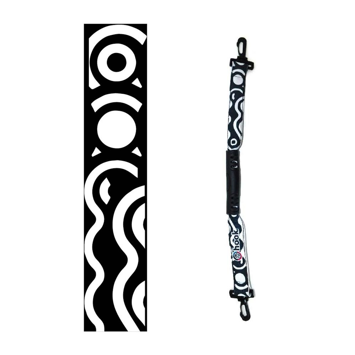 HOOK - TIRANTE DE PATIN HOOK NEGRO TRIVAL