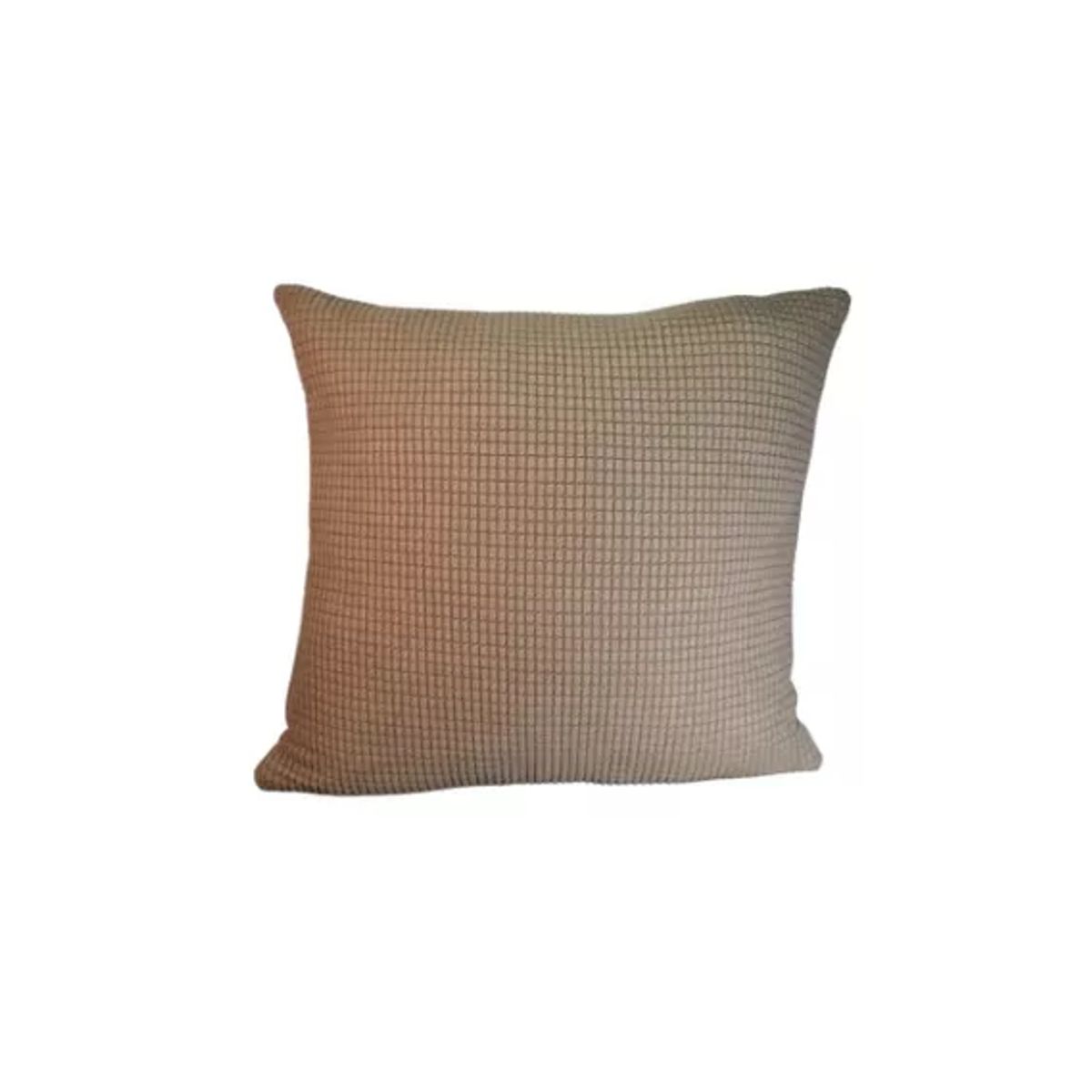 GENERICO - Pack de 8 Cojines Decorativos Cuadrille 45x45 cm Marrón Claro