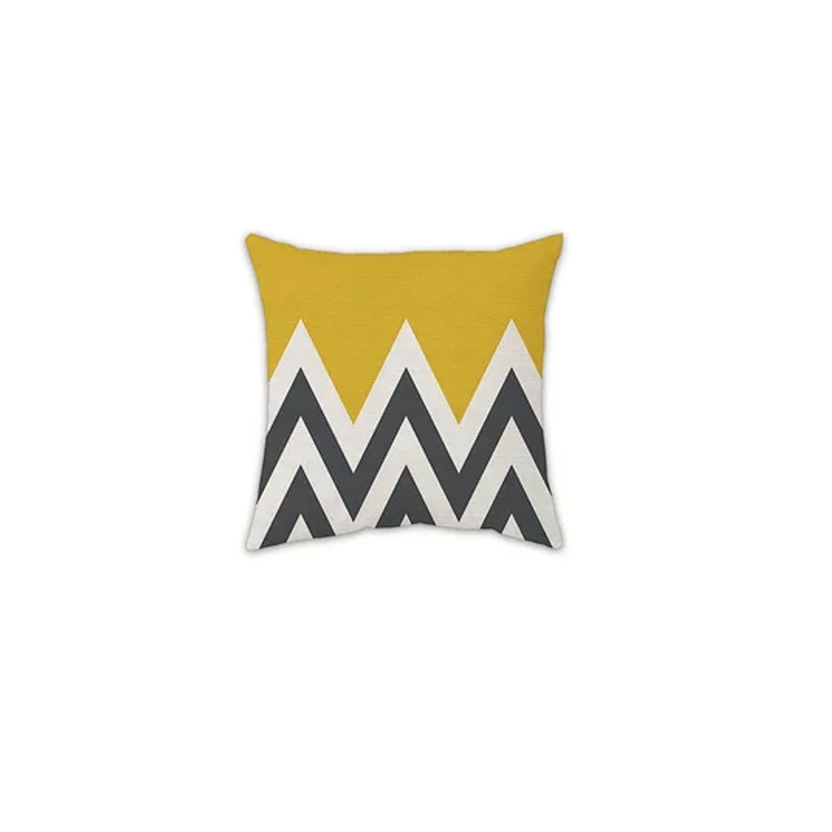 GENERICO - Pack 4 Fundas Cojín con Diseño 45x45 cm Triángulo Geométrico