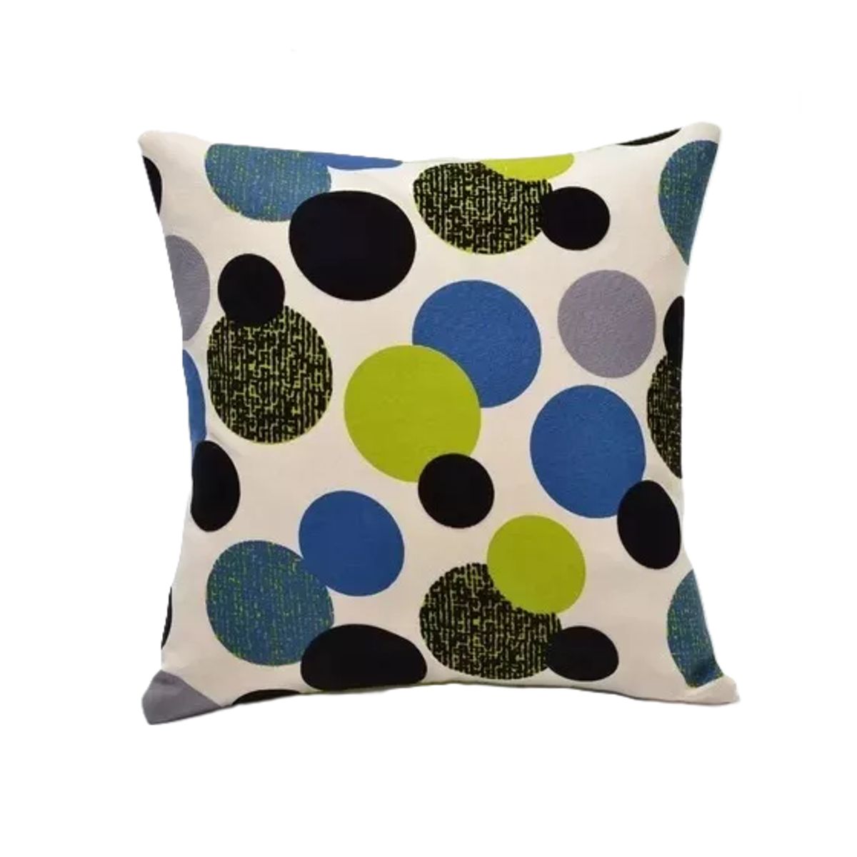 GENERICO - Pack de 6 Fundas de Cojín con Diseños y Colores 43x43 cm Verde Shi