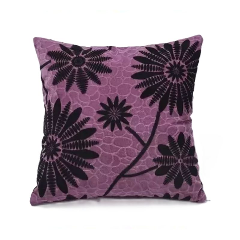 GENERICO - Fundas de Cojín con Diseños y Colores 43x43 cm - Girasol Morado