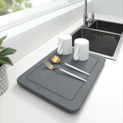 Imagen 2 del producto Mat Escurridor Seca Platos Secado Rápido Diatomita