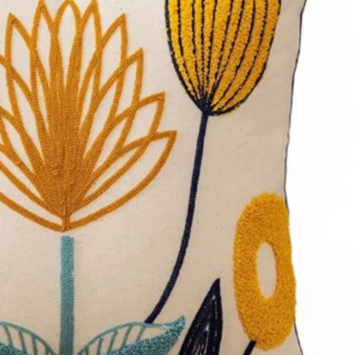 GENERICO - Fundas de cojines bordadas a elección 45x45 diseño 24 color blanco