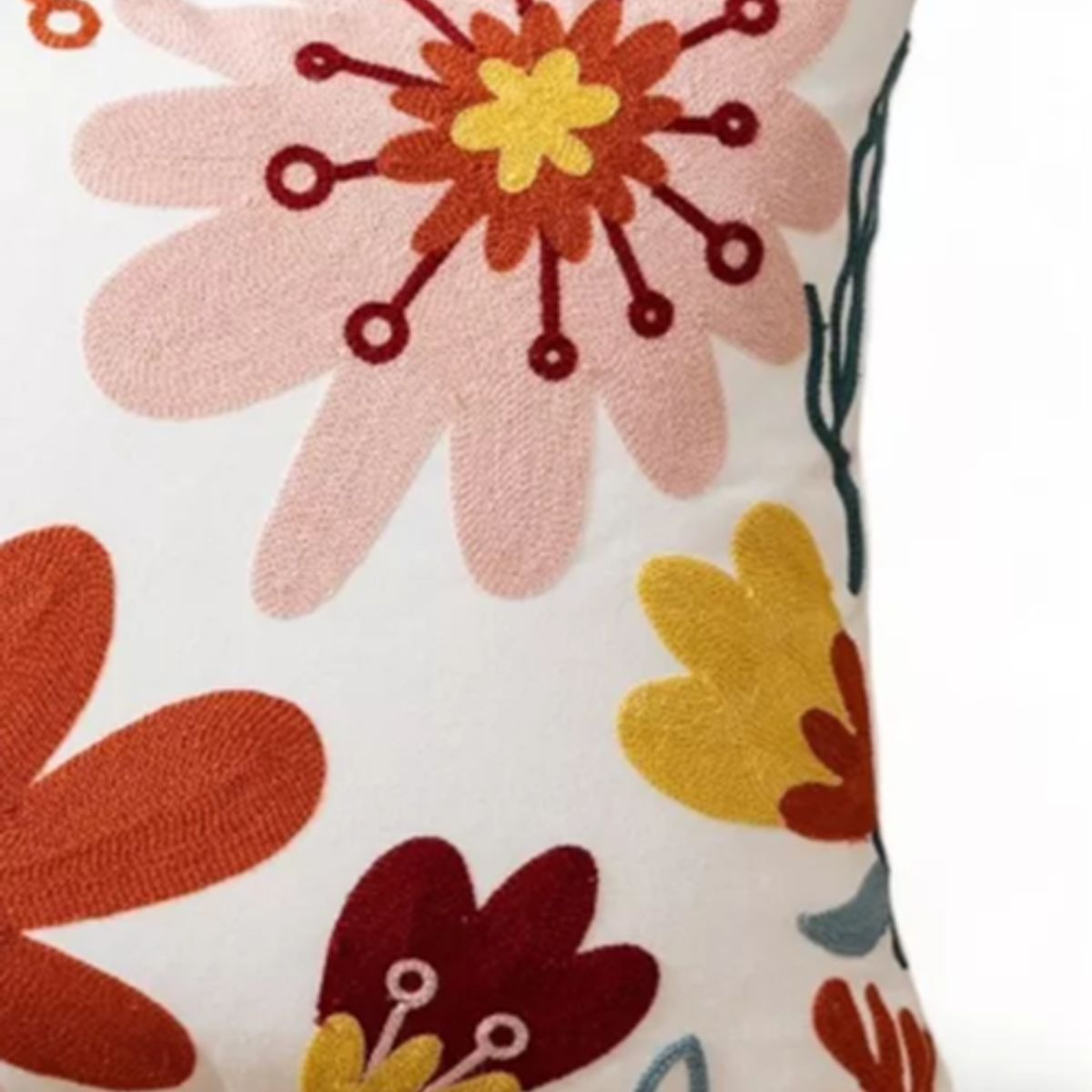 GENERICO - Fundas de cojines bordadas a elección 45x45 diseño 27 color blanco