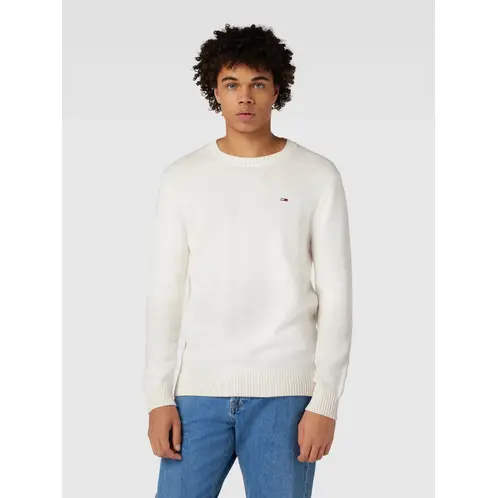 TOMMY HILFIGER - SWEATER ESSENTIAL SLIM FIT BLANCO TOMMY JEANS