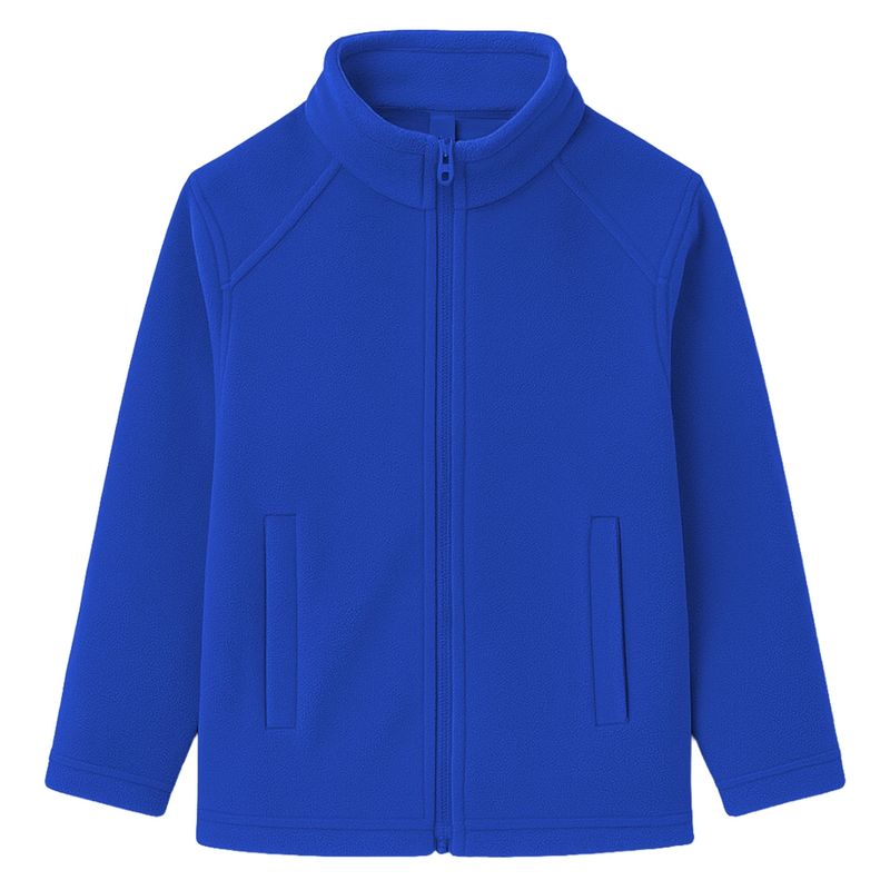 ANDESLAND OUTDOOR APPAREL - Chaqueta Polar Liso Chilla Rojo Niños